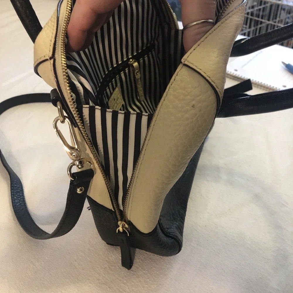 Kate Spade Crossbody/Hand Bag, Black & Tan W/ Dust bag.